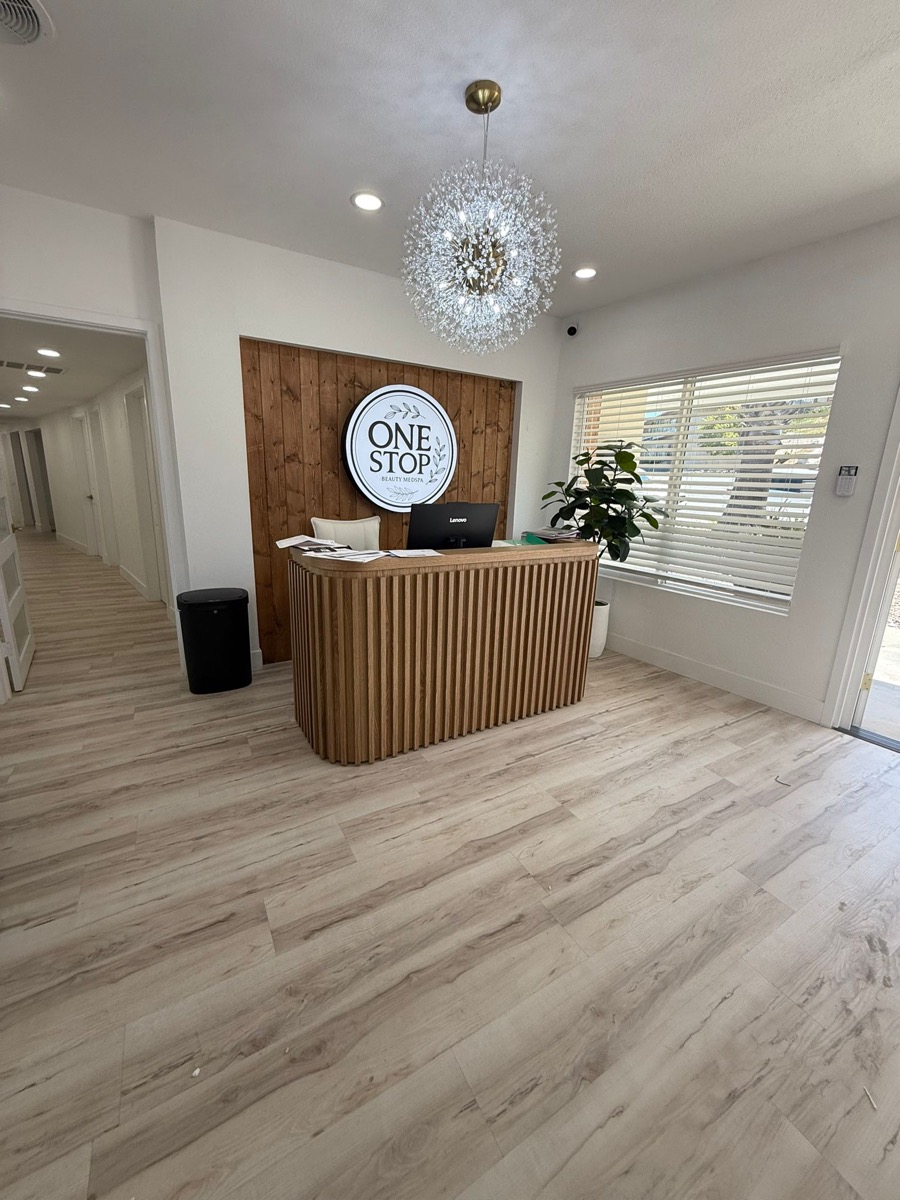 One Stop Beauty Med Spa treatment room